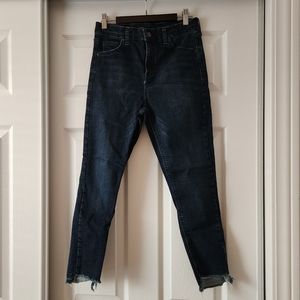 Topshop Moto Step Hem Jean